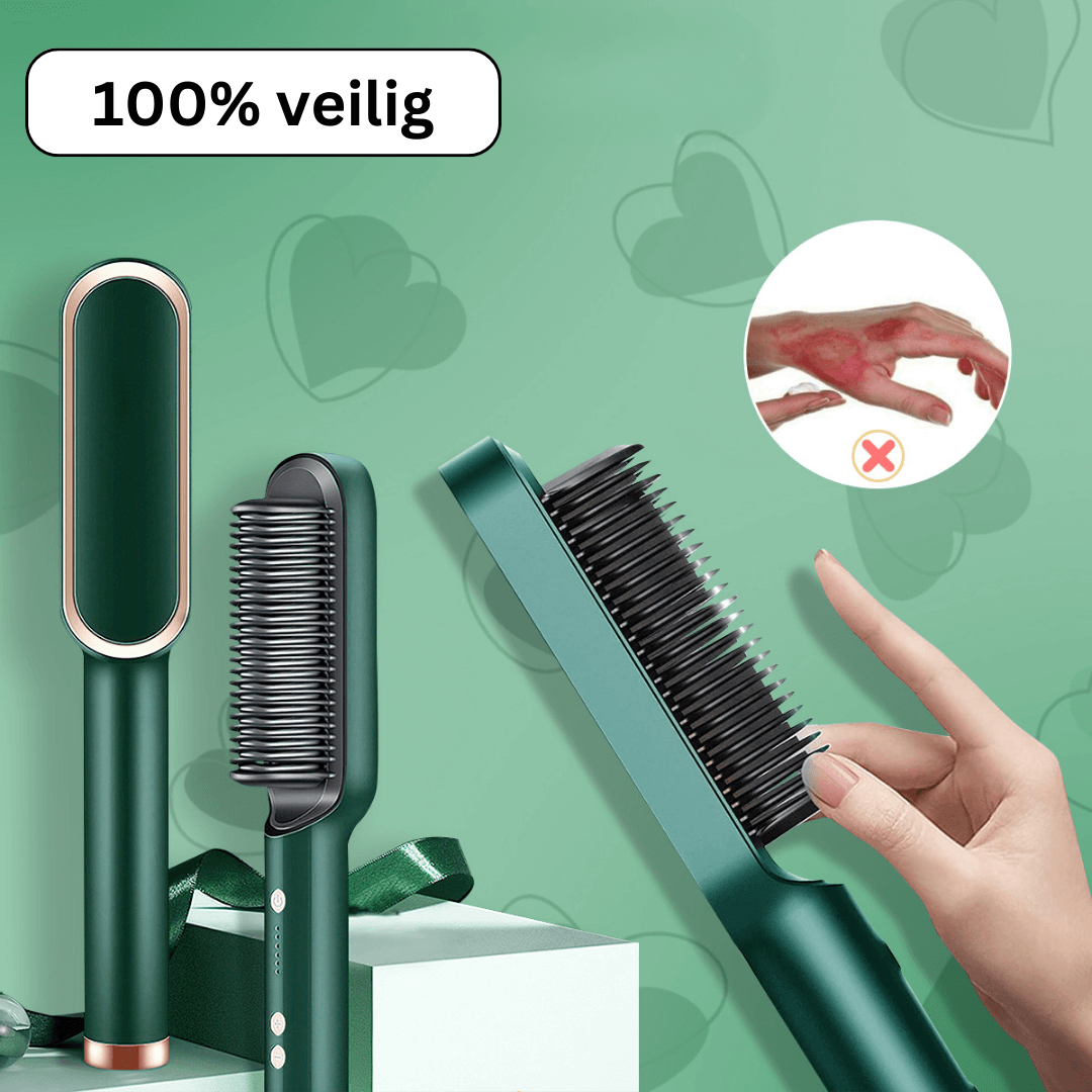 Silvana Pro™ - Negatieve Ionen Haarstijl Straightener Styling Kam