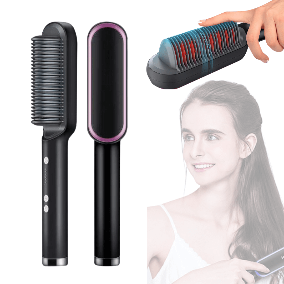 Silvana Pro™ - Negatieve Ionen Haarstijl Straightener Styling Kam