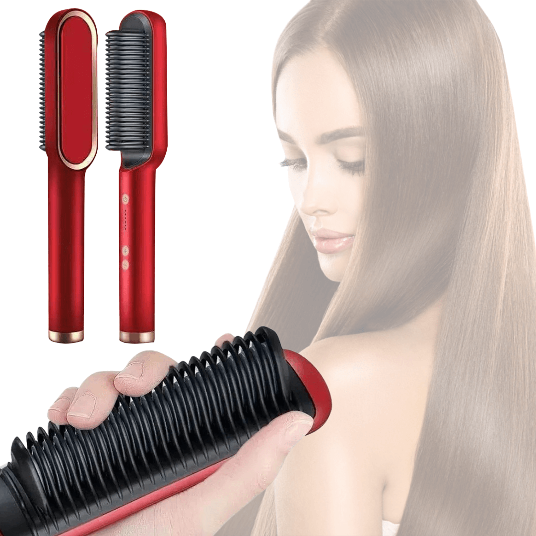 Silvana Pro™ - Negatieve Ionen Haarstijl Straightener Styling Kam