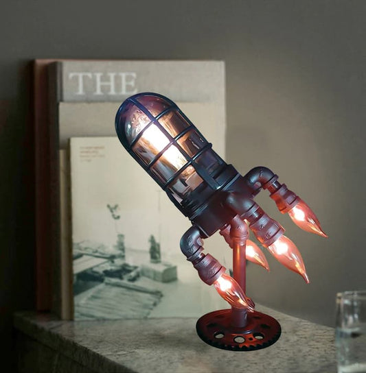 RetroRock™ - Retro Starship Lamp