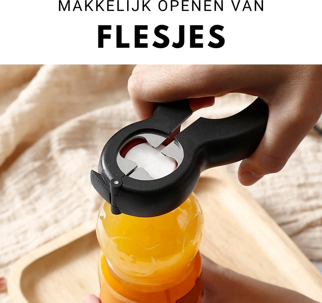 EasyOpen™ | 6 in1 Allesopener Blikopener