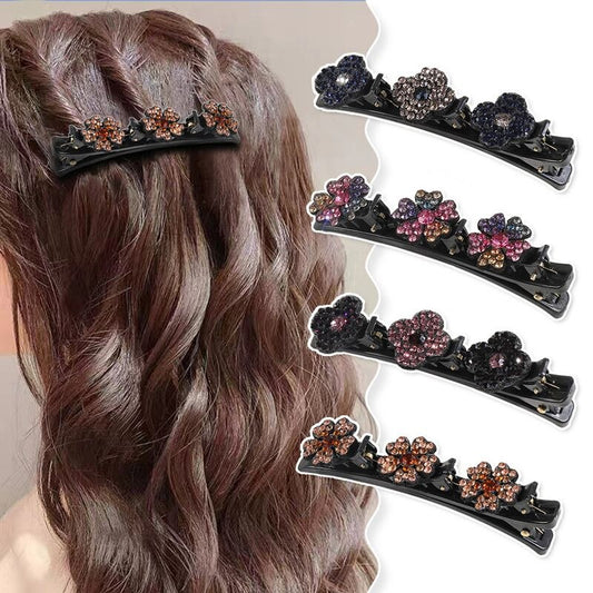 Fonkelende Gevlochten Haar Clips™ (1+1 GRATIS)