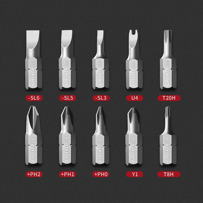 VersatileScrewdriver™ | 10-In-1 Meervoudige Hoek Ratelschroevendraaier