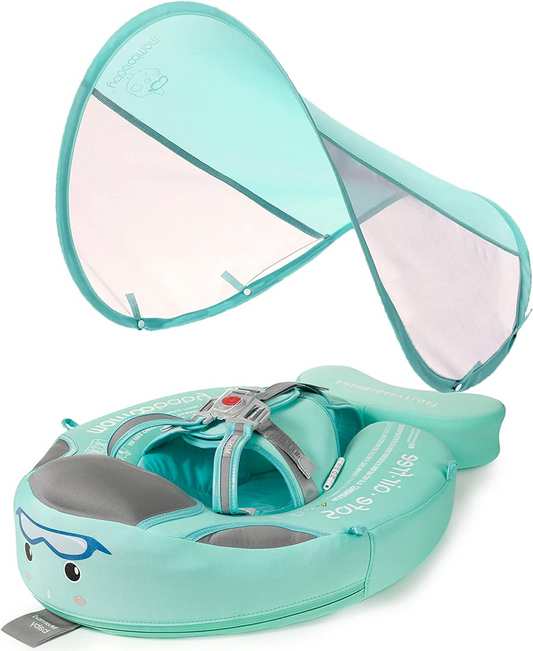 Zonveilige babyzwemvlotter met UV-bescherming
